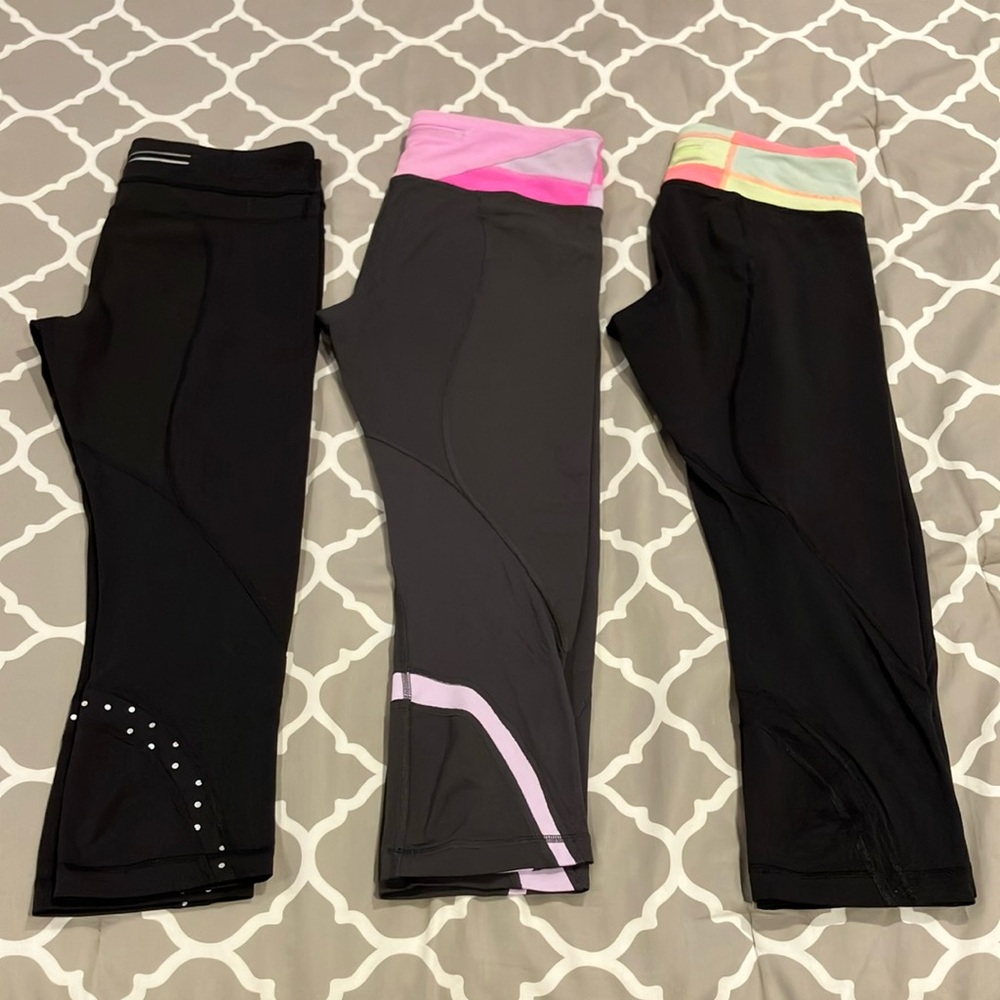Lululemon Run Inspire Crops size 6
